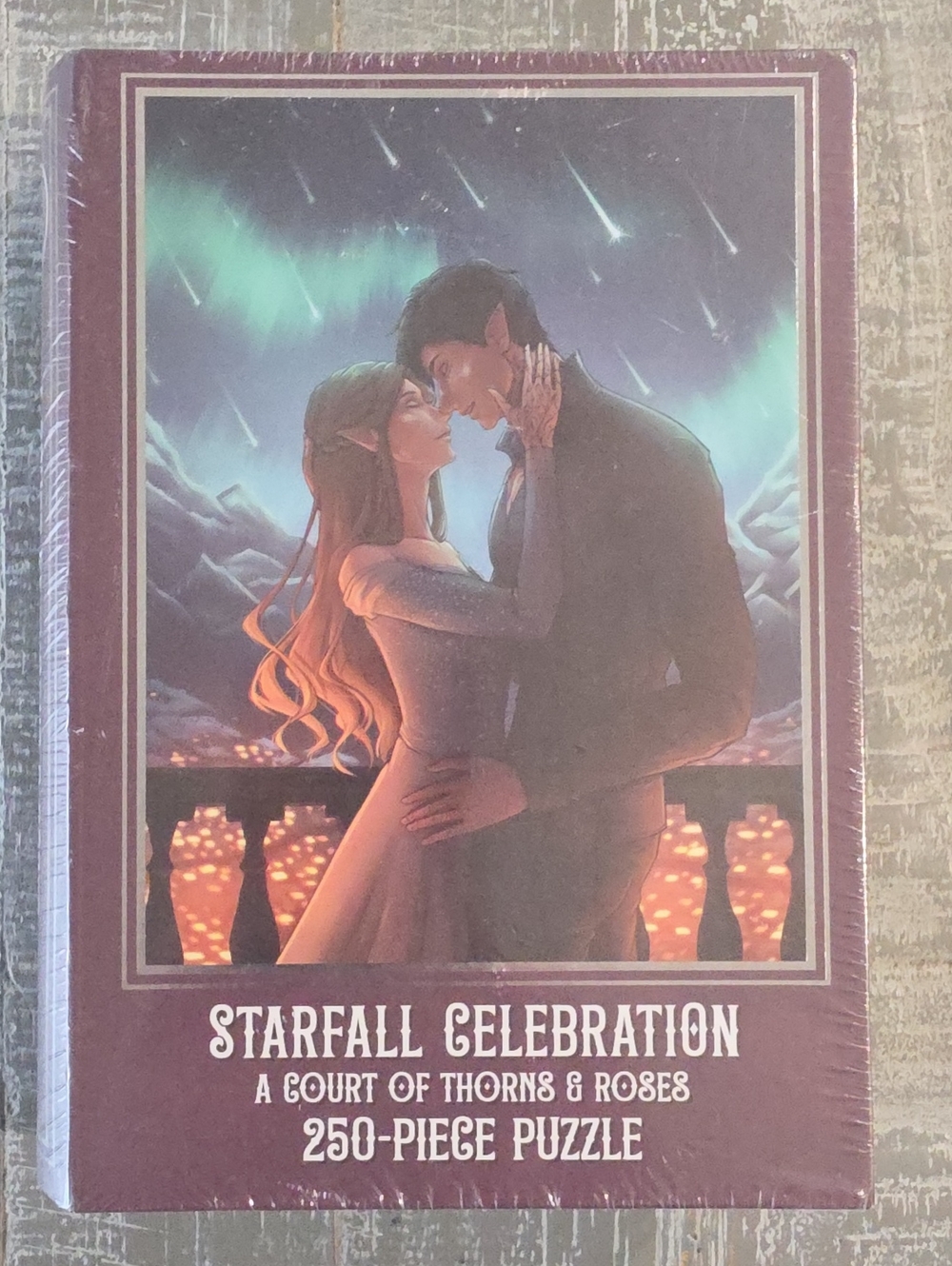 Starfall Celebration Keepsake Puzzle 250 Piece, A Court Of Thorns And Roses